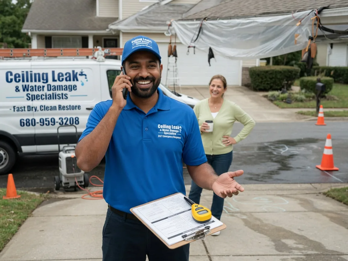 Ceiling Leak Cleanup Maringouin, LA FAQs